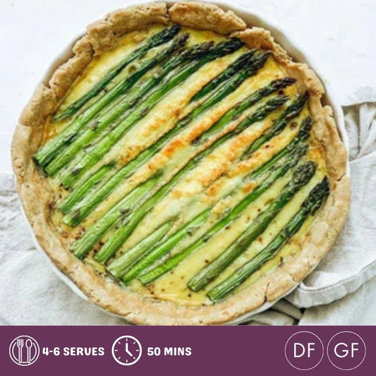 Asparagus Quiche