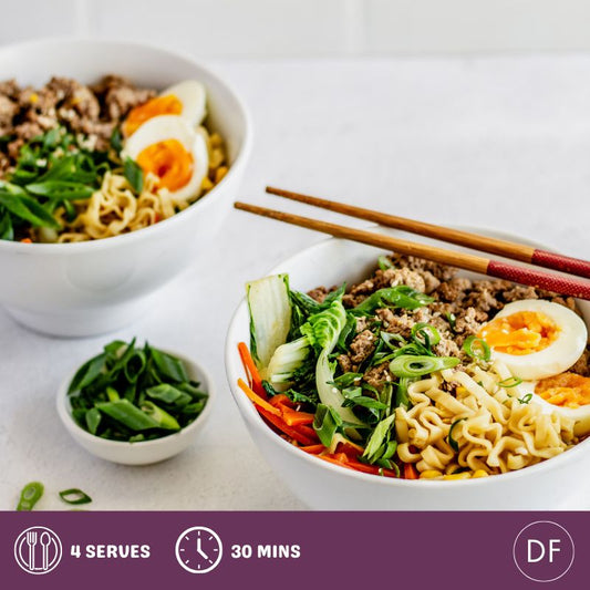 Healthy Pork Ramen Bowls