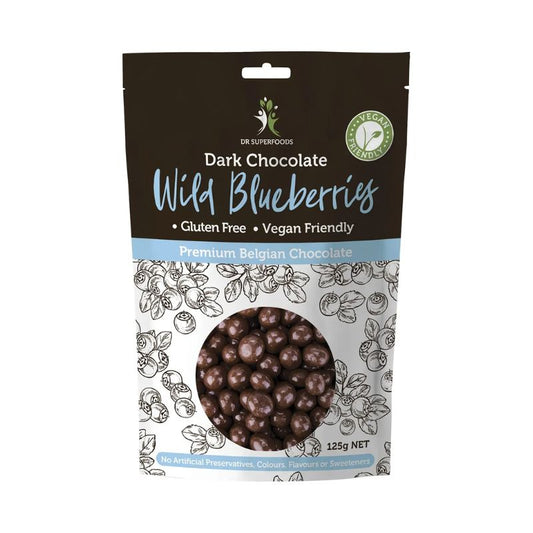 Blueberries - Dark Chocolate (125gm)