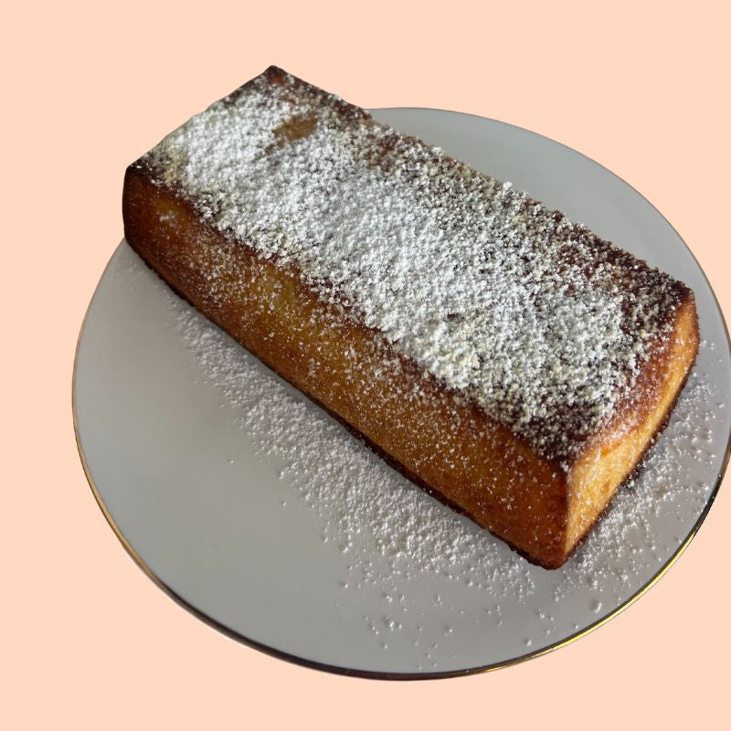 indie bakehouse peach and ricotta picnic cake