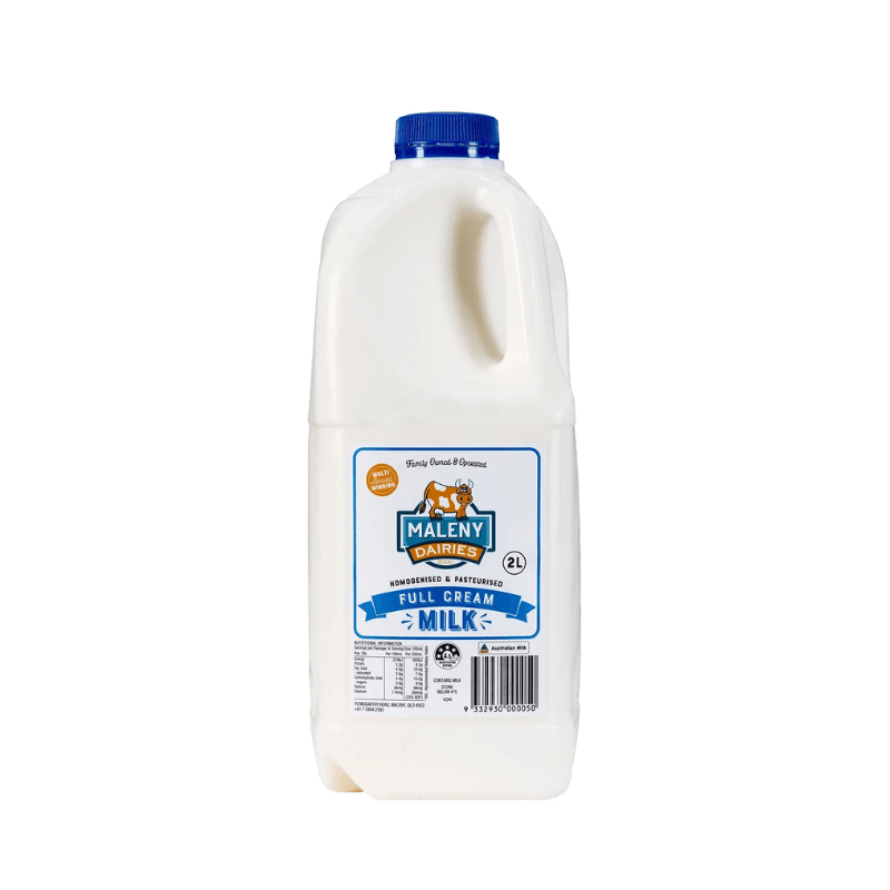 Milk - Blue Top - Full Cream (2L) FROZEN