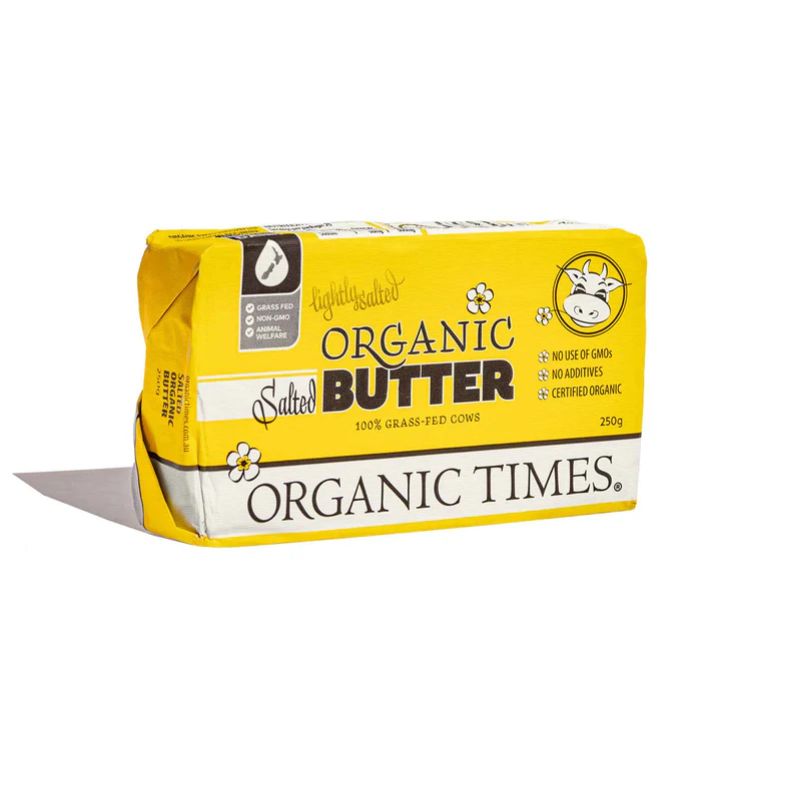 Butter - Salted Organic Times (250gm)