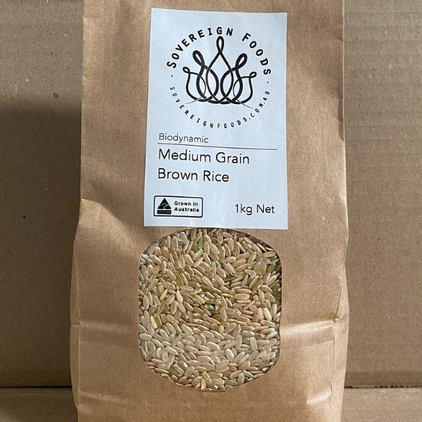 Rice - Brown, Biodynamic/Organic (1kg)