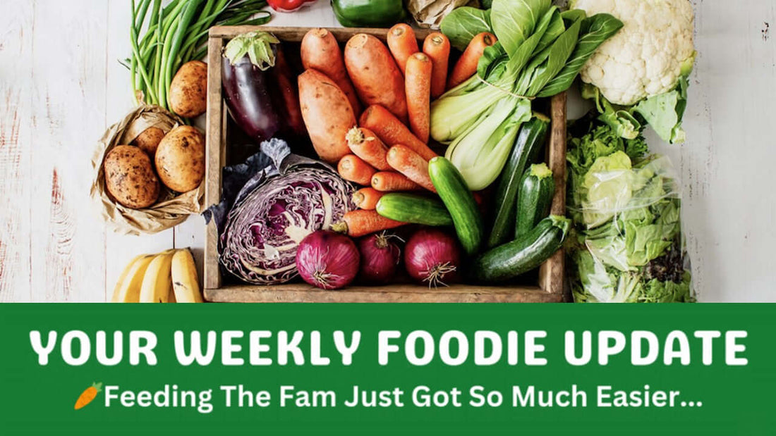Box of fresh organic vegetables including carrots, potatoes, zucchini, cabbage and leafy greens, representing organic vegetable delivery in Brisbane