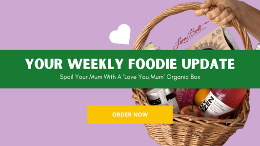 Basket full of healthy products