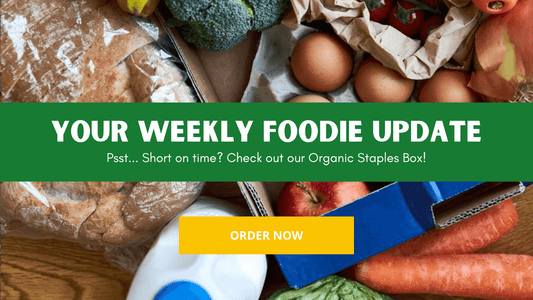 Breakfast ingredients on a table