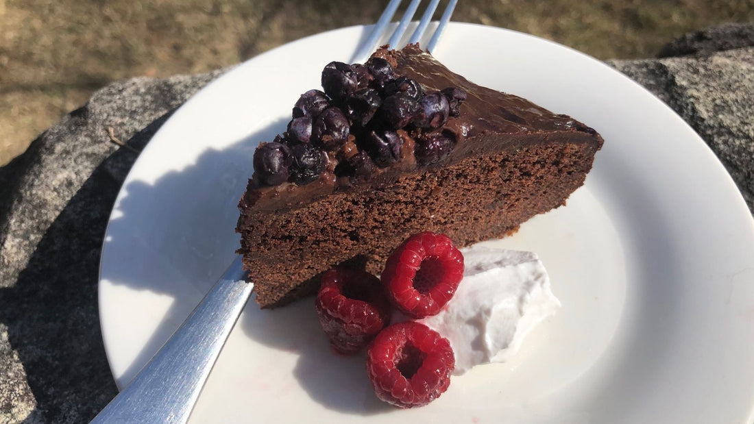 Chocolate Cassava Flour Cake