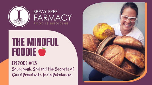 Tanya Krikke from Indie Bakehouse with fresh Organic Sourdough