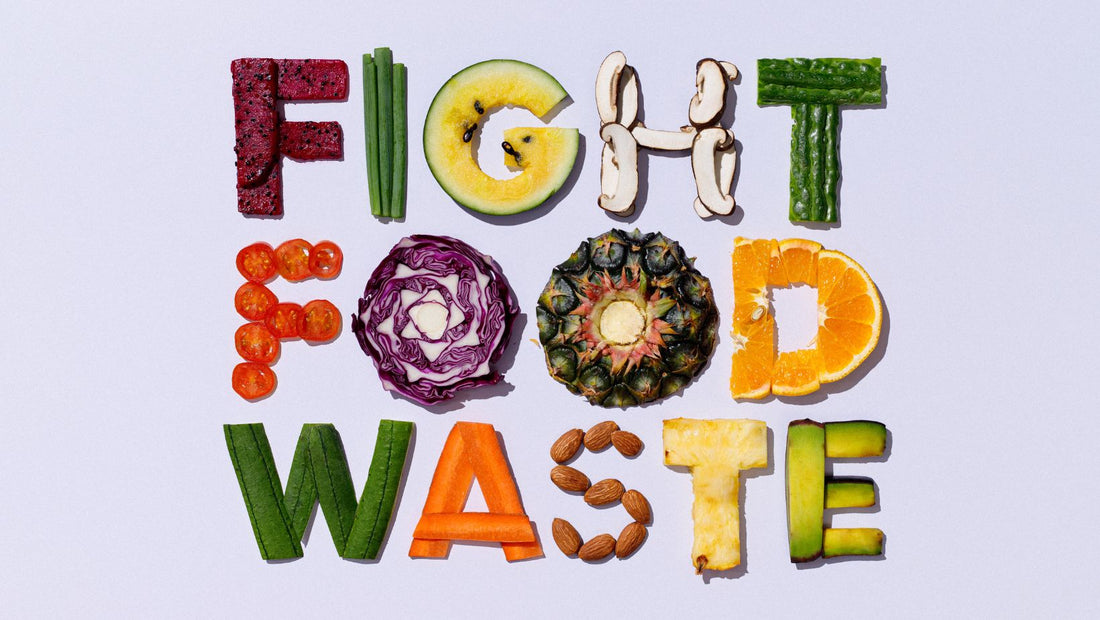Organic fruit and vegetables - fight food waste.