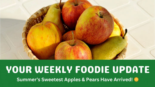 Summer Delicious Apples & Nashi Pears