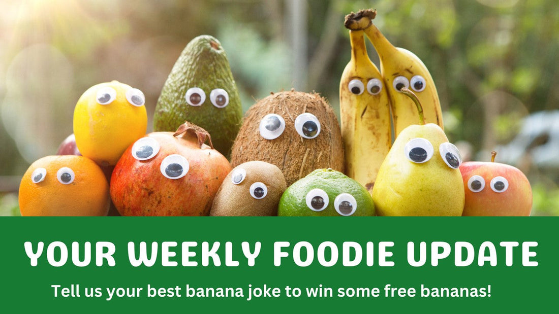 Fruits with eyes on them