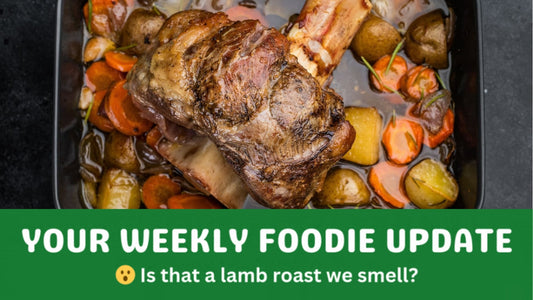 Lamb roast with potatoes and carrots