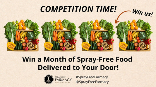 Competition Time! Win 1 Month of Spray-Free Food Delivered to your Door!