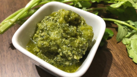 Simple Watercress Pesto (vegan)