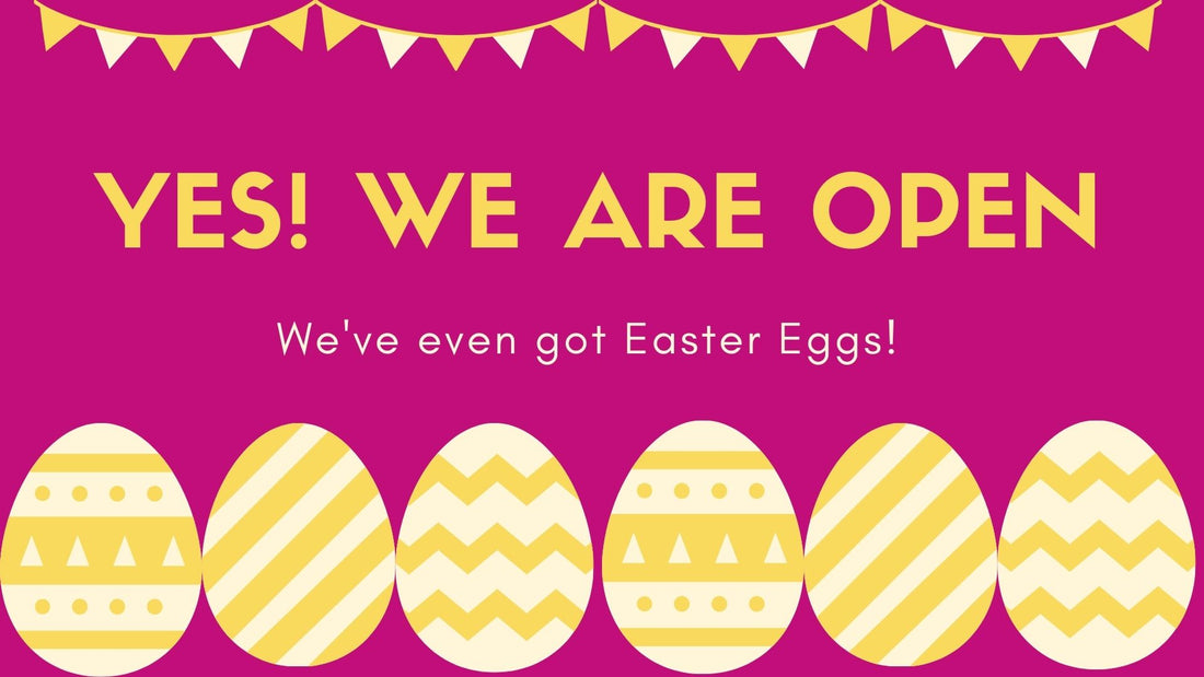 Easter/lockdown Opening Hours