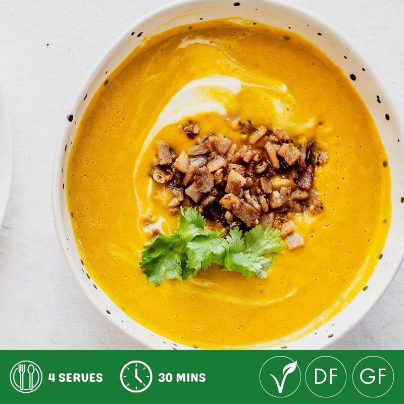 Pimped Up Pumpkin Soup