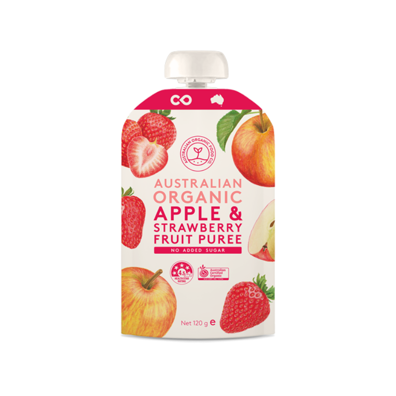 organic-fruit-puree-baby-food-strawberry-apple-home-delivery-brisbane-gold-coast