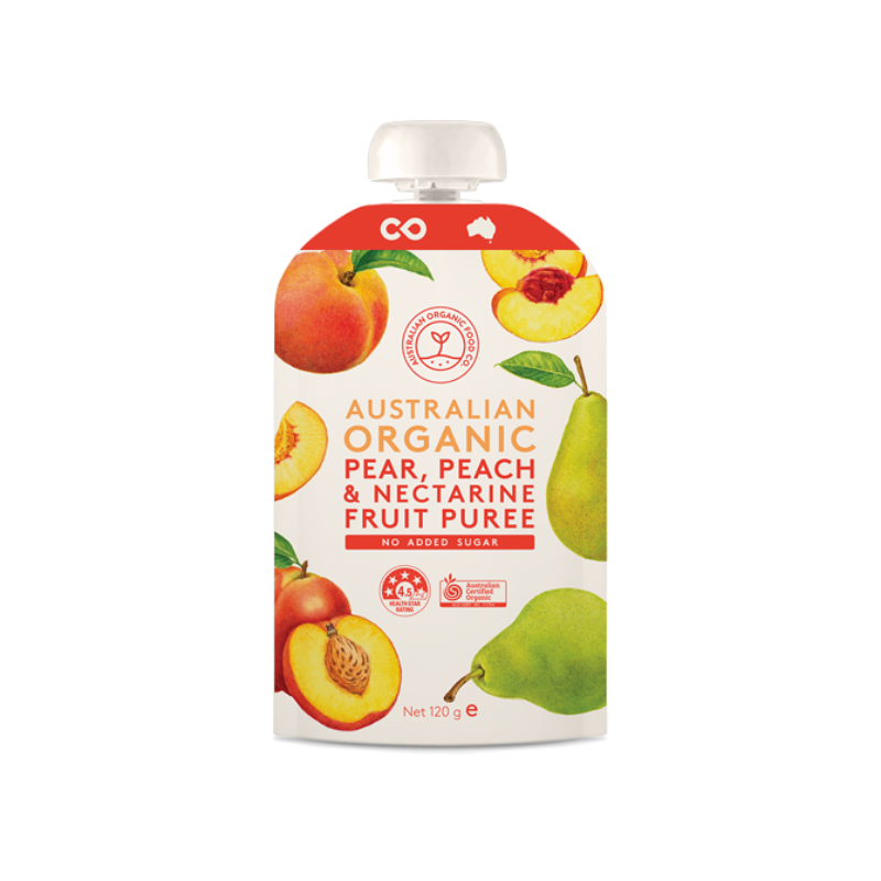 organic-fruit-puree-baby-food-peach-pear-nectarine-home-delivery-brisbane-gold-coast