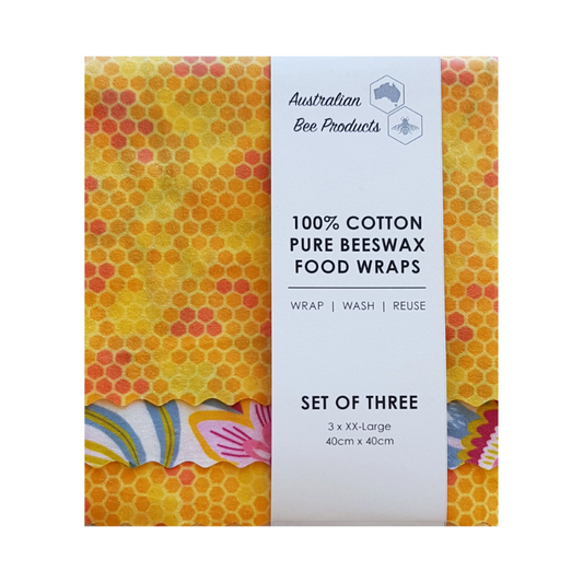 Beeswax Food Wraps XX-Large (3 pack)