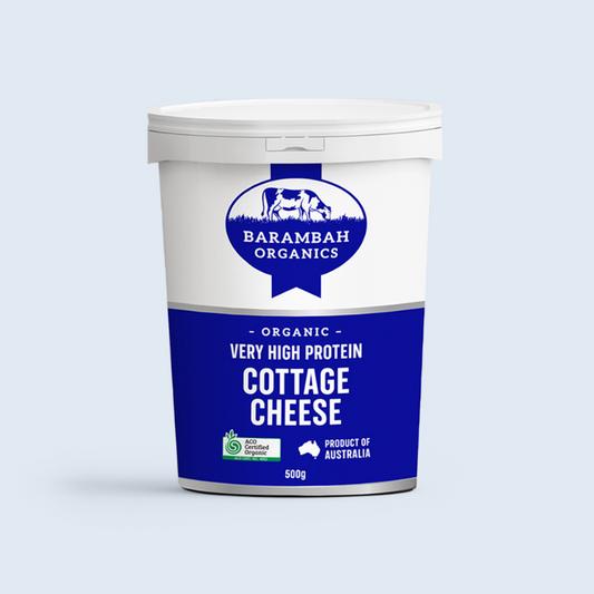 Barambah Organic Dairy Cottage Cheese delivered brisbane gold coast