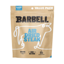 Load image into Gallery viewer, Barbell Biltong Classic with original spices home delivered in Brisbane and Gold Coast by Spray-Free Farmacy
