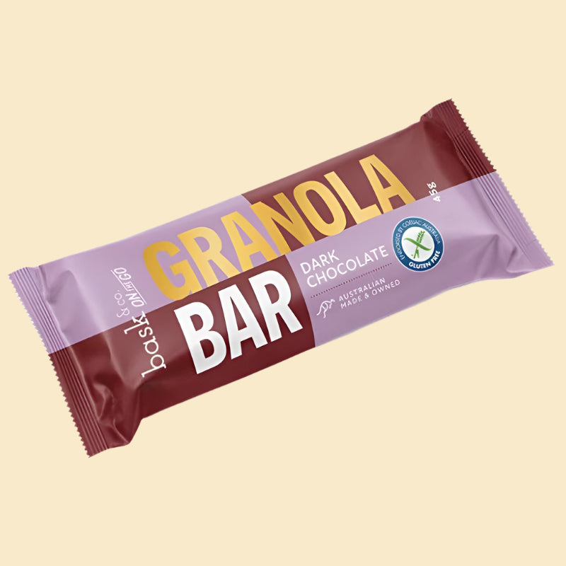 Bask-And-Co-Gluten-Free-Dark-Chocolate-Granola-Bar-Brisbane