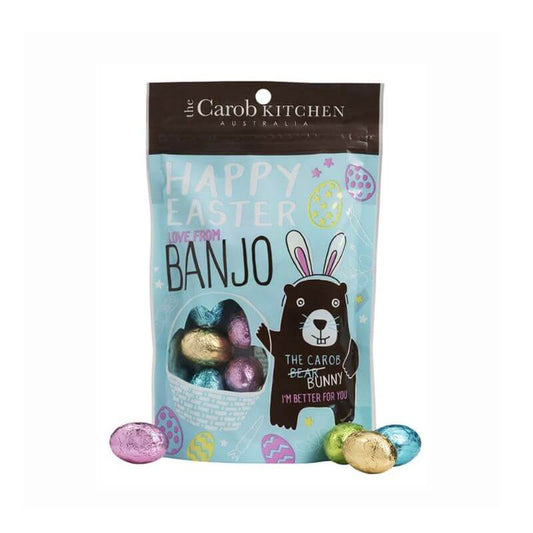 a bag of carob kitchen mini carob easter eggs