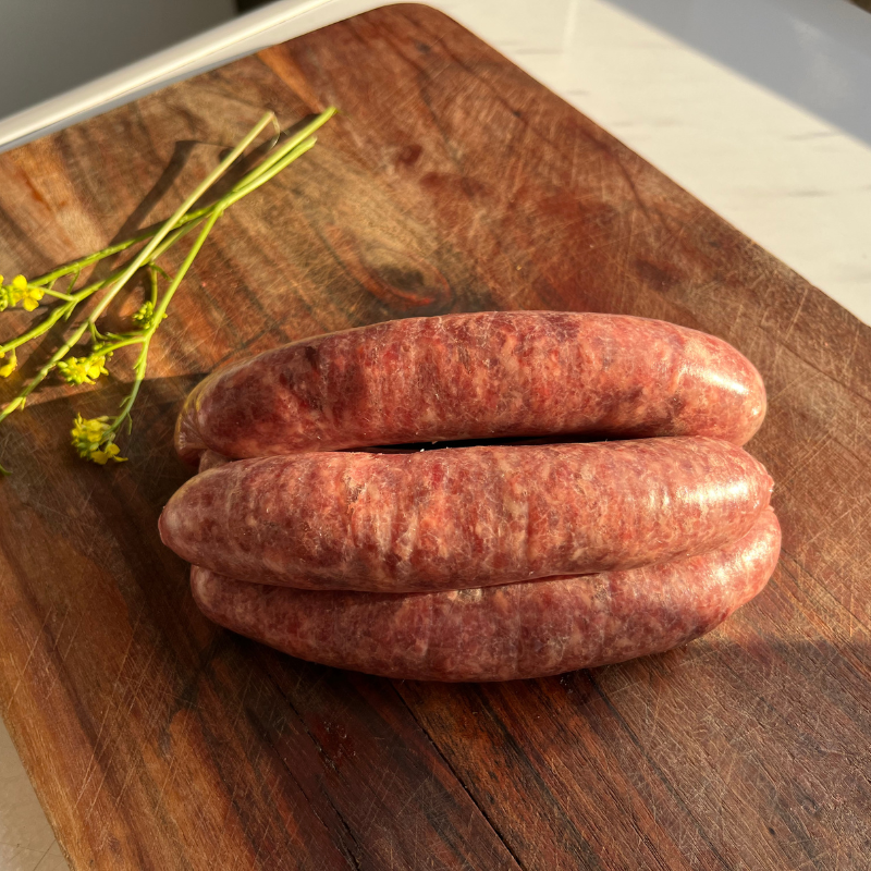 Echo Valley Farms chemical free pasture raised regenerative farm Beef Pork Liver Paleo Friendly Sausages