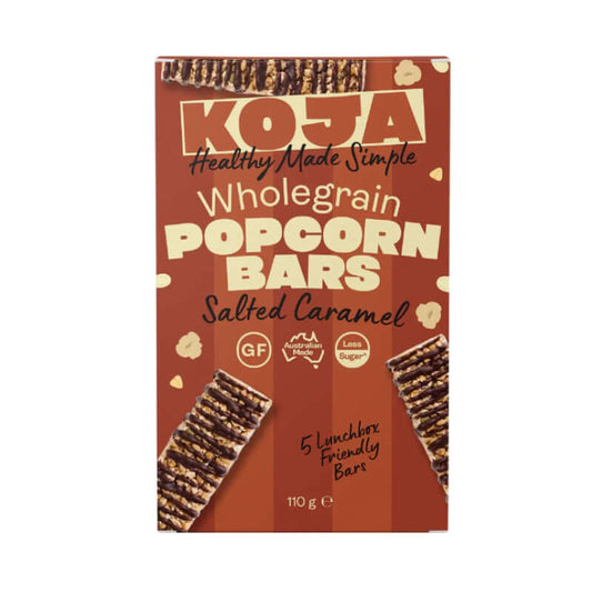 Koja Wholegrain Pop Bars in Salted Caramel