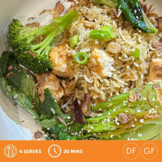 Salmon-with-Ginger-Garlic-Rice-Asian-Greens-Healthy-Organic-Meal-Kit