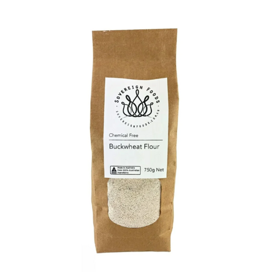 Sovereign Foods Chemical Free Buckwheat Flour GLUTEN FREE 