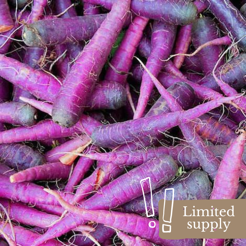 spray-free-organic-produce-fruits-vegetables-home-delivery-brisbane-gold-coast-purple-carrots