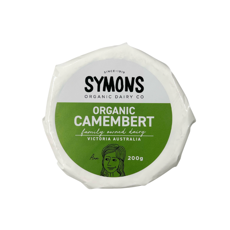 Symons Organic Dairy Cheese Camembert Home Delivered Brisbane Gold Coast