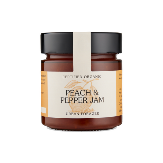Organic Jam Groceries home delivered brisbane gold coast Urban Forager Peach Pepper Jam