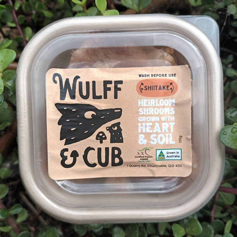 Spray-Free Shiitake Mushrooms from Wulff & Cub home delivered