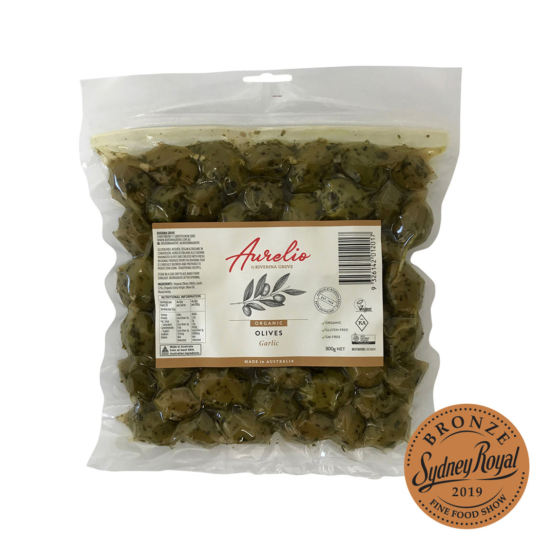 aurelio-organic-garlic-olives-brisbane-gold-coast