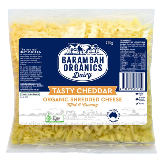 Barambah Organic Dairy Cheese delivered brisbane gold coast