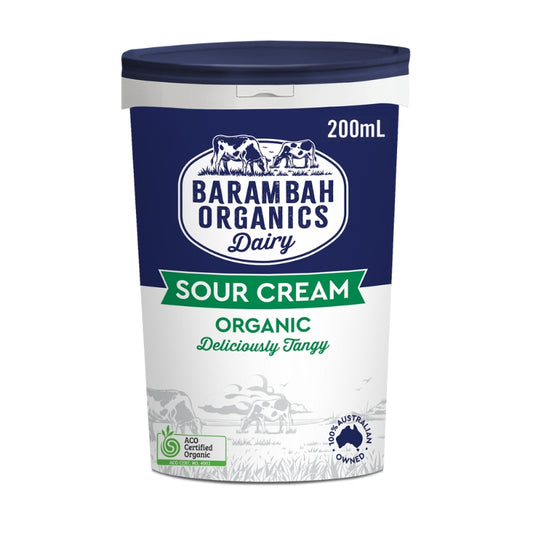 Barambah Organic Dairy Cream Cheese Milk delivered brisbane gold coast