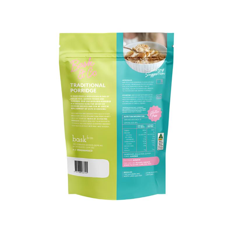 Bask and Co Organic Granola home delivered brisbane gold coast buy online gluten-free vegan porridge