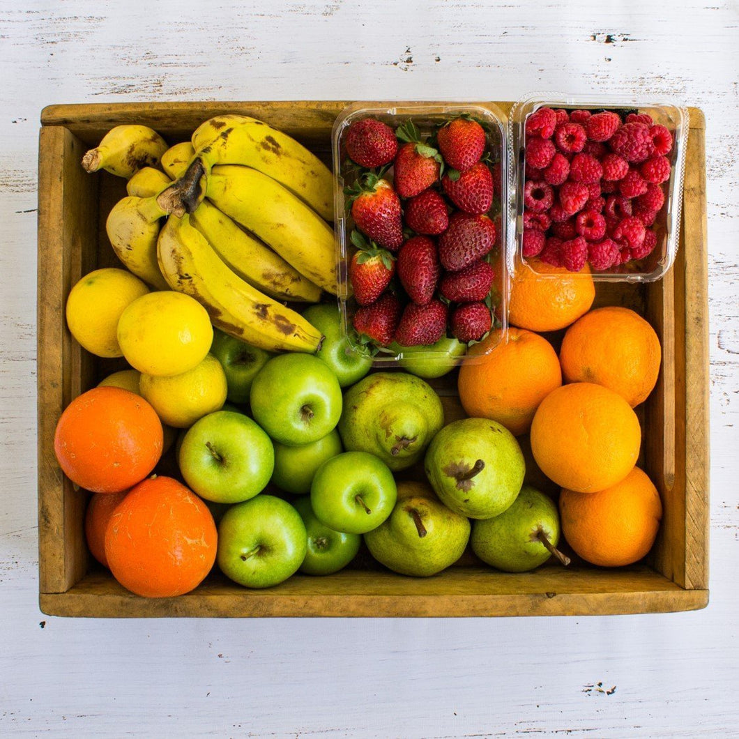 Large Fruit setbox sprayfree organic local