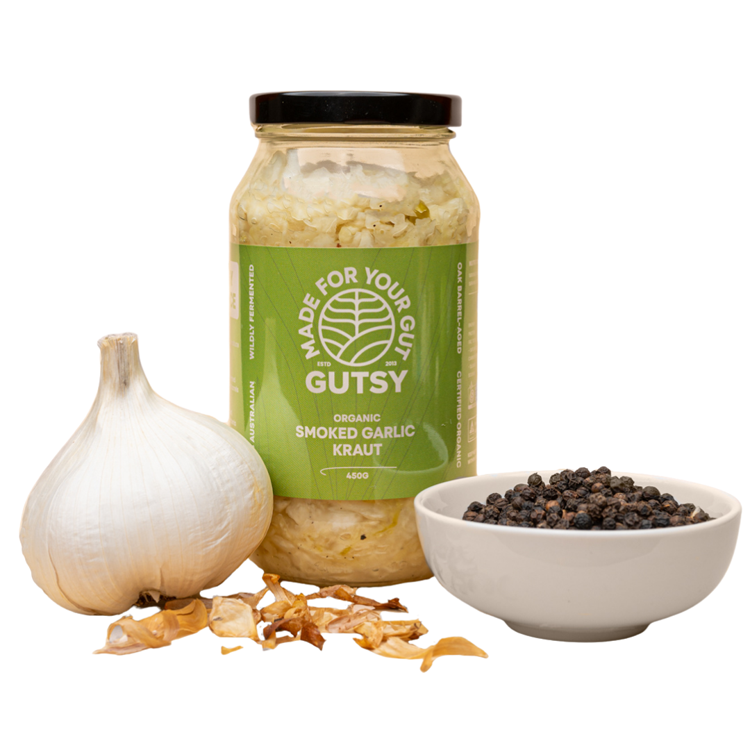 Sauerkraut - Smoked Garlic (450gm)
