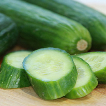 Organic and fresh Lebanese cucumbers direct from the farm available from the fruit and vegetable section of Spray Free Farmacy