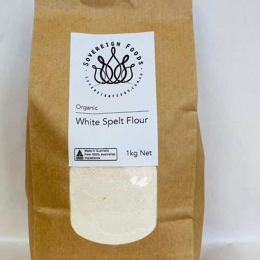 Flour - Unbleached White Spelt (1kg)
