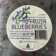 Load image into Gallery viewer, hampton-blue-frozen-blueberries-organic-australian-brisbane
